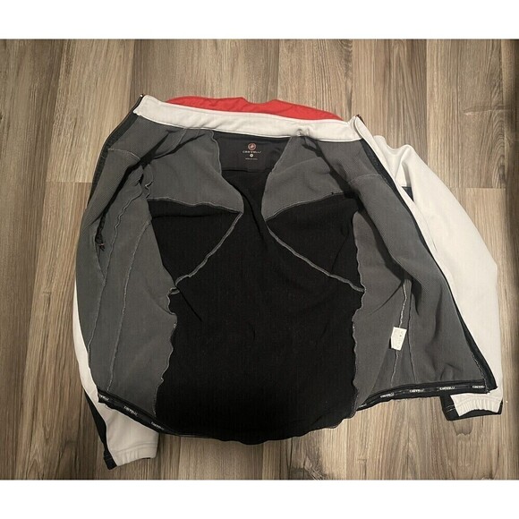 Castelli Rosso Corsa Donna Wind Stopper Full Zip Jacket Women’s Size XL - Picture 9 of 11
